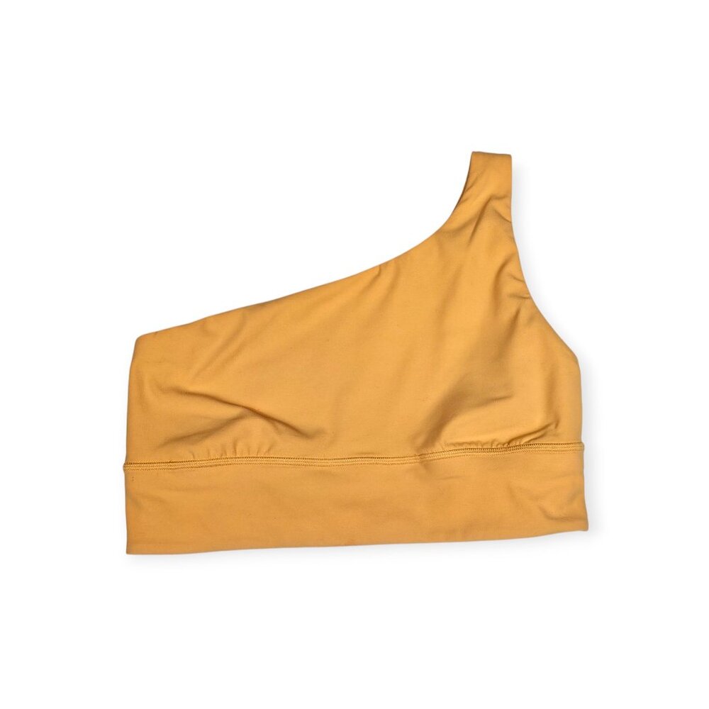 Lululemon | Align Asymmetrical Bra | Women's | 10 | Orange/Yellow | Low Support